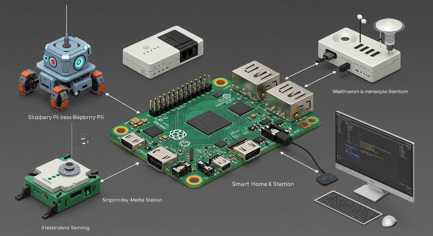 Raspberry Pi с периферией